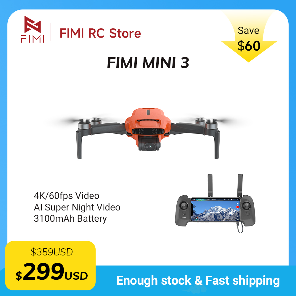 Dron FIMI MINI 3 z kamerą 4K 6 – Drone Camera With Gimbal recenzja i cena