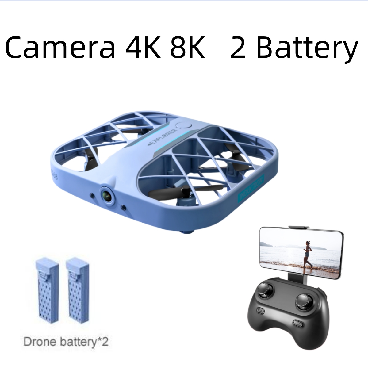 JJRC H107 FPV RC Dron z 2 Bate – Drone Camera Lens recenzja i cena